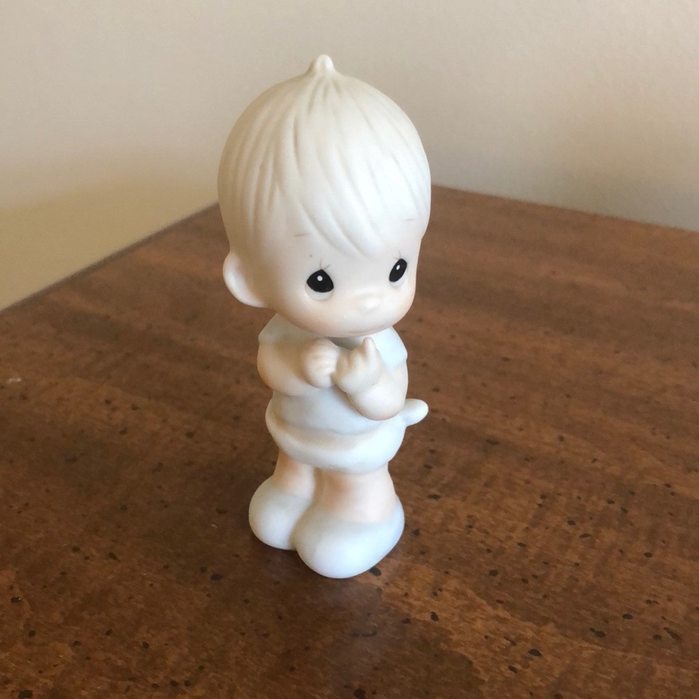 Precious Moments little boy figurine